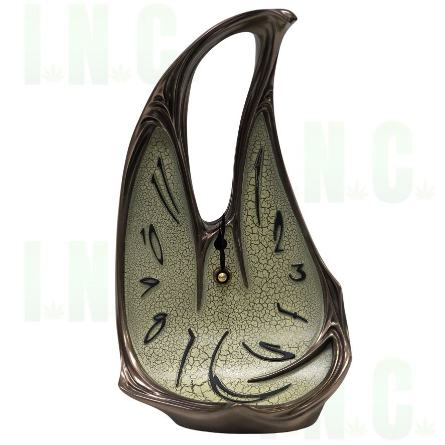Art Nouveau Melting Clock 8394 Front View