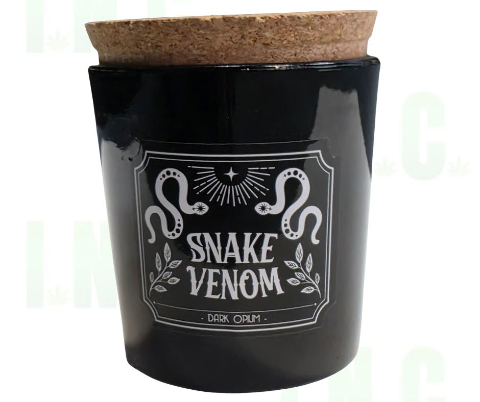 "Snake Venom" Dark Opium Scented Candle