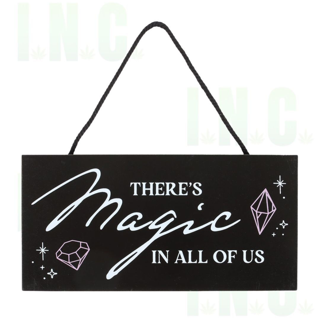 There's Magic in All of US Hanging Sign