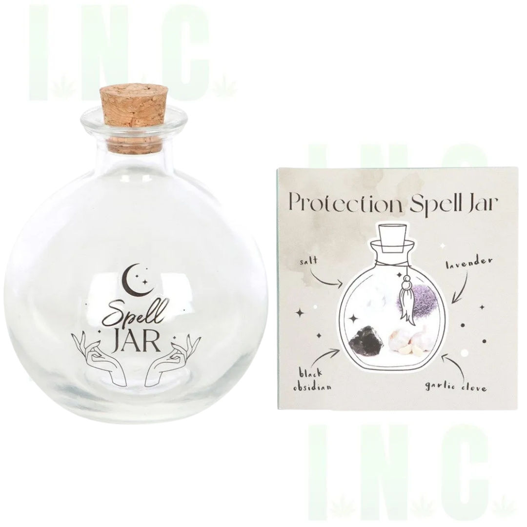 Glass Spell Jar w/ Recipe Booklet