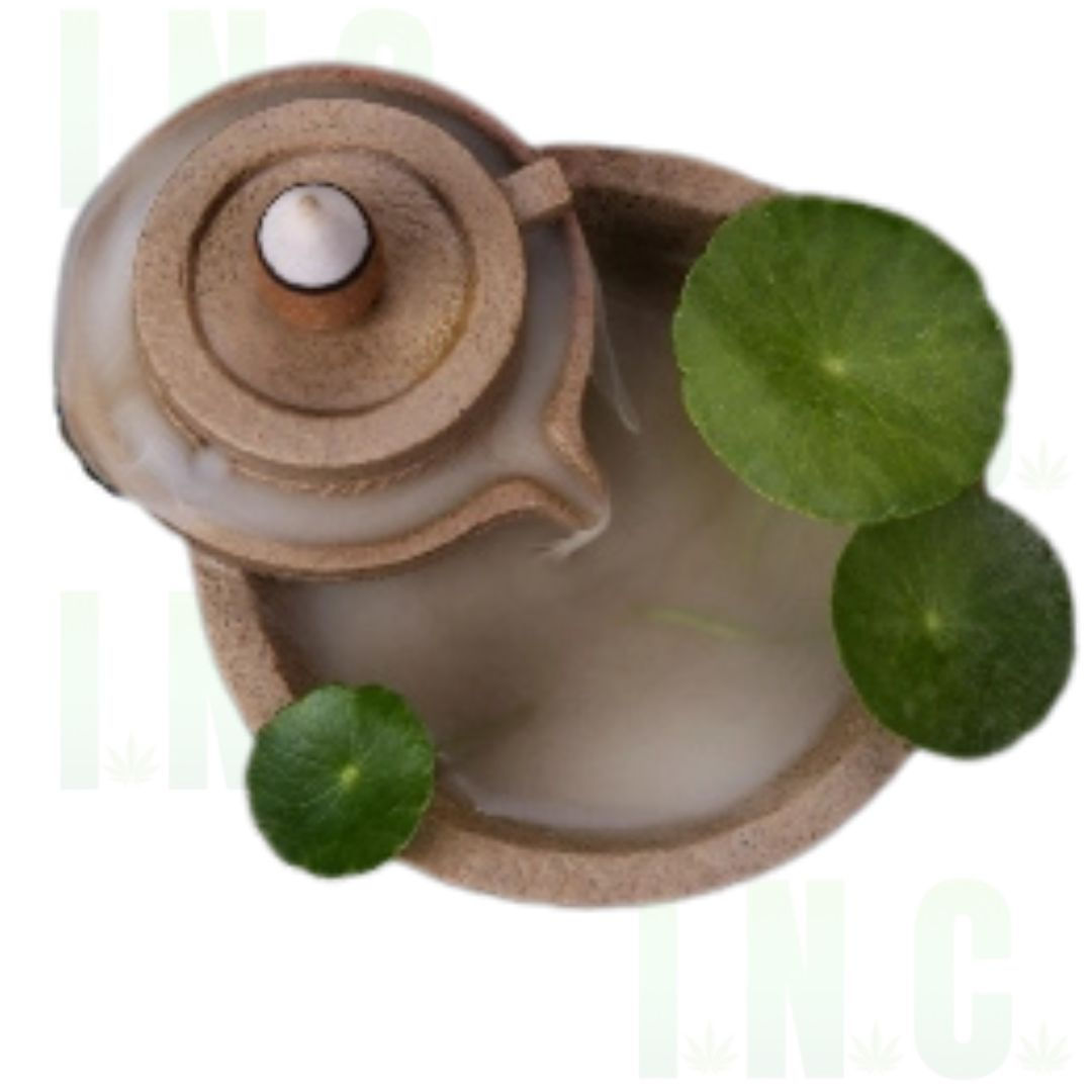 Retro Stone Mill Backflow Burner