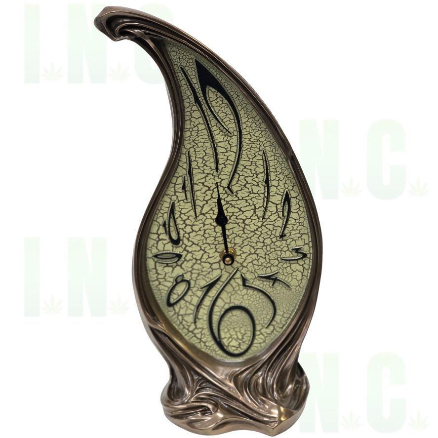 Art Nouveau Melting Clock 8388 Front View