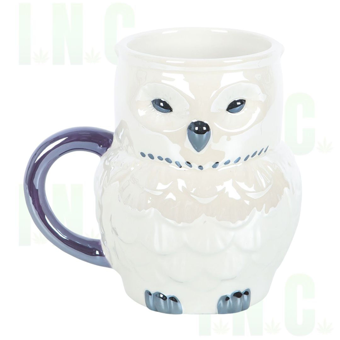 Owl Shaped Iridescent Mug
