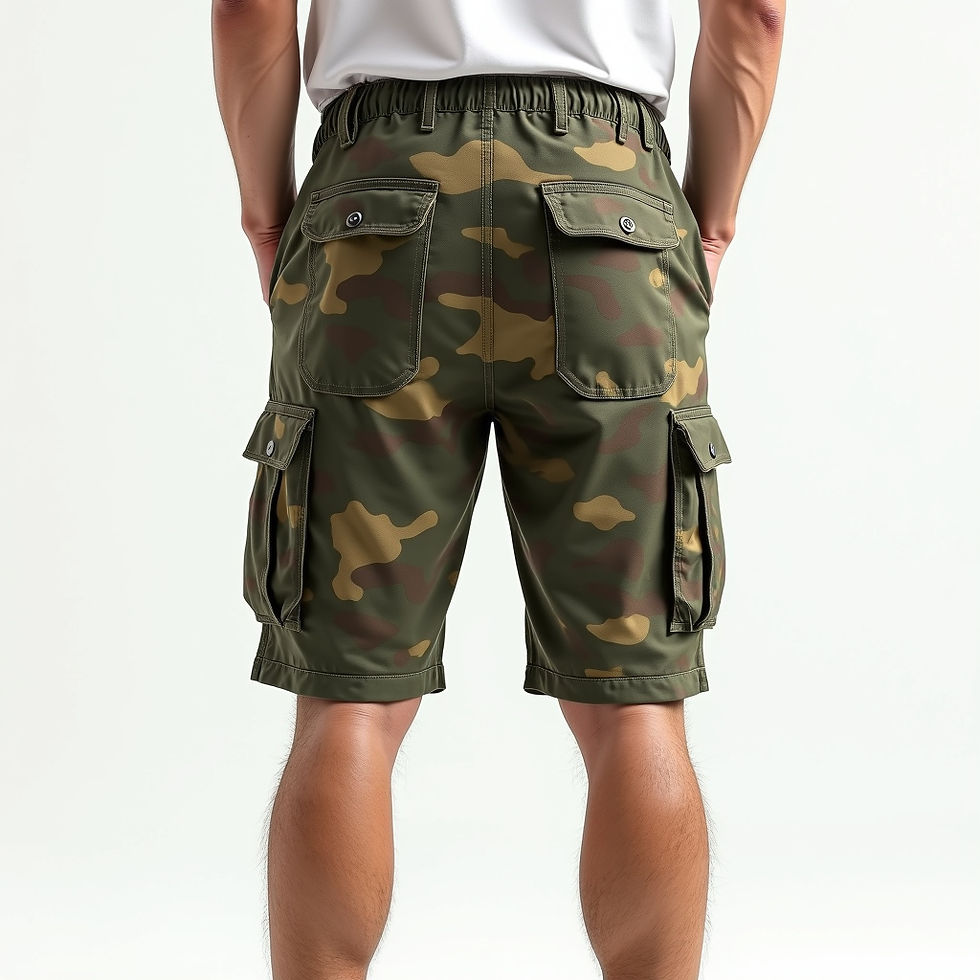 Bermuda Cargo Camuflada