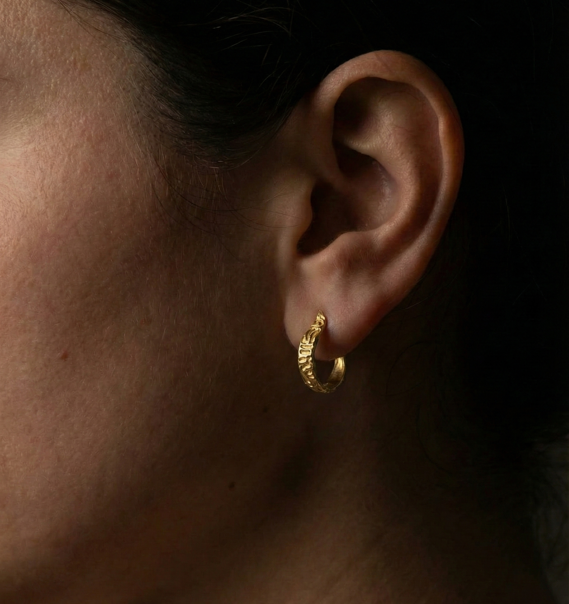 KEDEM Earrings Gold Vermeil