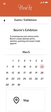 app design in beta calendar