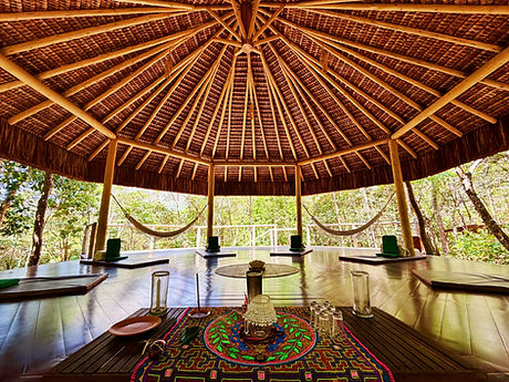 Oca - special place for Ayahuasca ceremonies at Eden Sanctuary retreat center