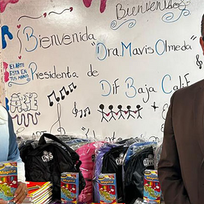 UDCI entrega útiles escolares a menores del DIF Estatal y reafirma su compromiso social