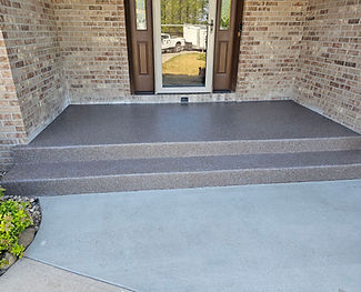 Concrete Coating on Patio