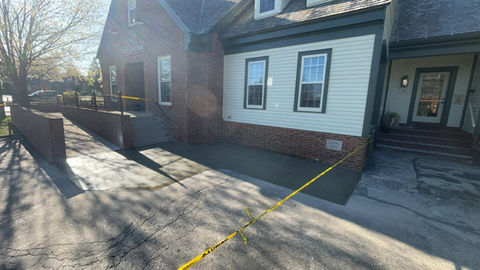 Wheel & Sprocket - Delafield Concrete Sidewalk