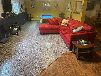 Concrete Coating Basement Floor