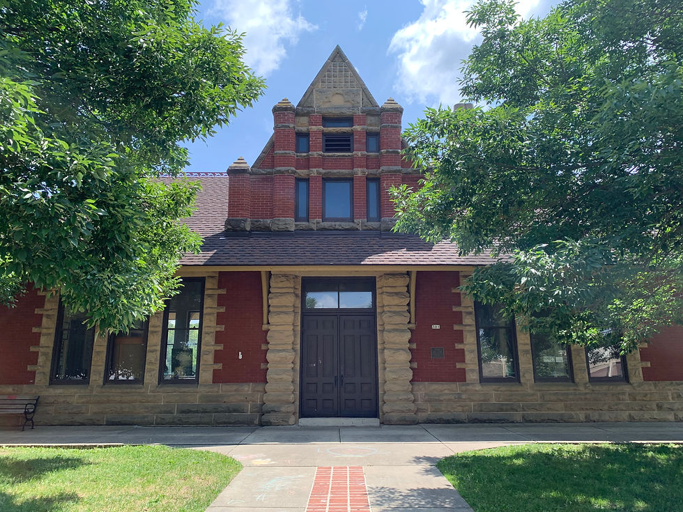 Whitewater Historical Society Train Depot Exterior