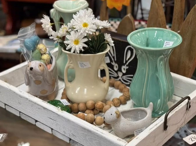 Spring Themed Antiques