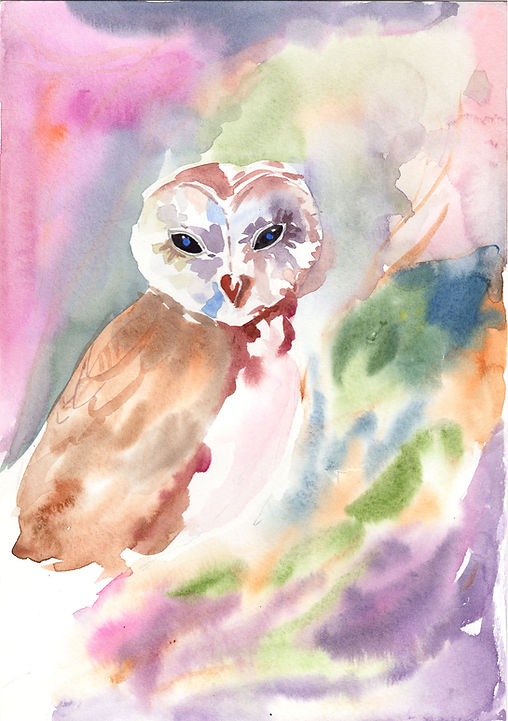 anastasiya levashova, anastasia levashova, levashova art, freelance illustrator, watercolour freelance illustrator, watercolour illustration, watercolour illustration, watercolour, owl watercolour, owl painting, owl drawing, owl illustration, watercolour illustration london, watercolour illustrator london, illustrators uk, illustrators london, artist uk, artist london, beautiful illustration, watercolour, watercolour tutorial,