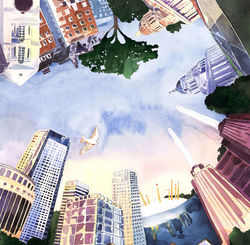 Watercolour Illustration London