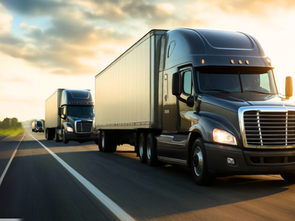 Startup Kratos Defense aposta em sistema que permite a um motorista comandar dois caminhões ao mesmo tempo.