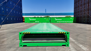 Contêiner sanfona reduz custos e muda logística global