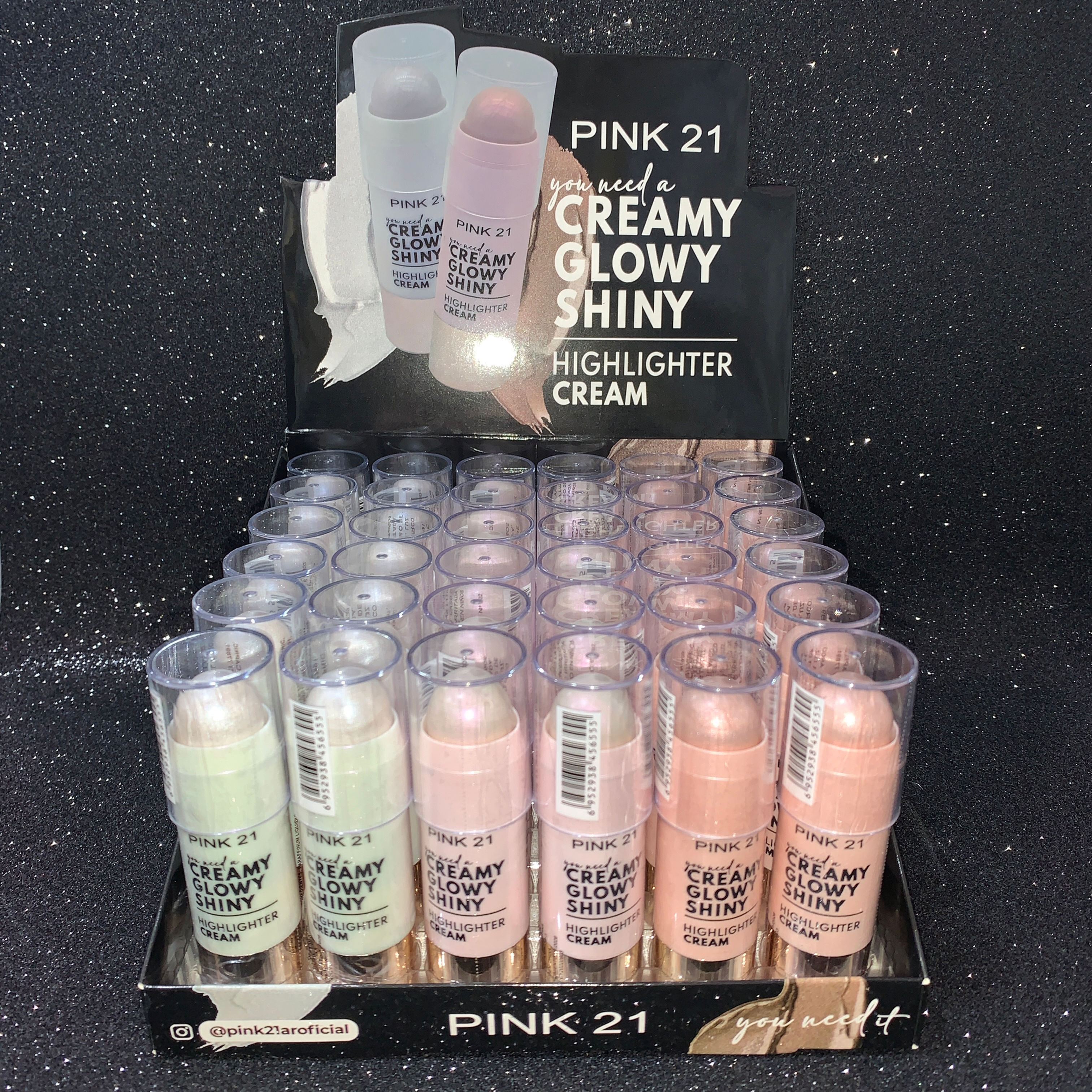 Creamy Glowy Shiny Highlighter X CAJA