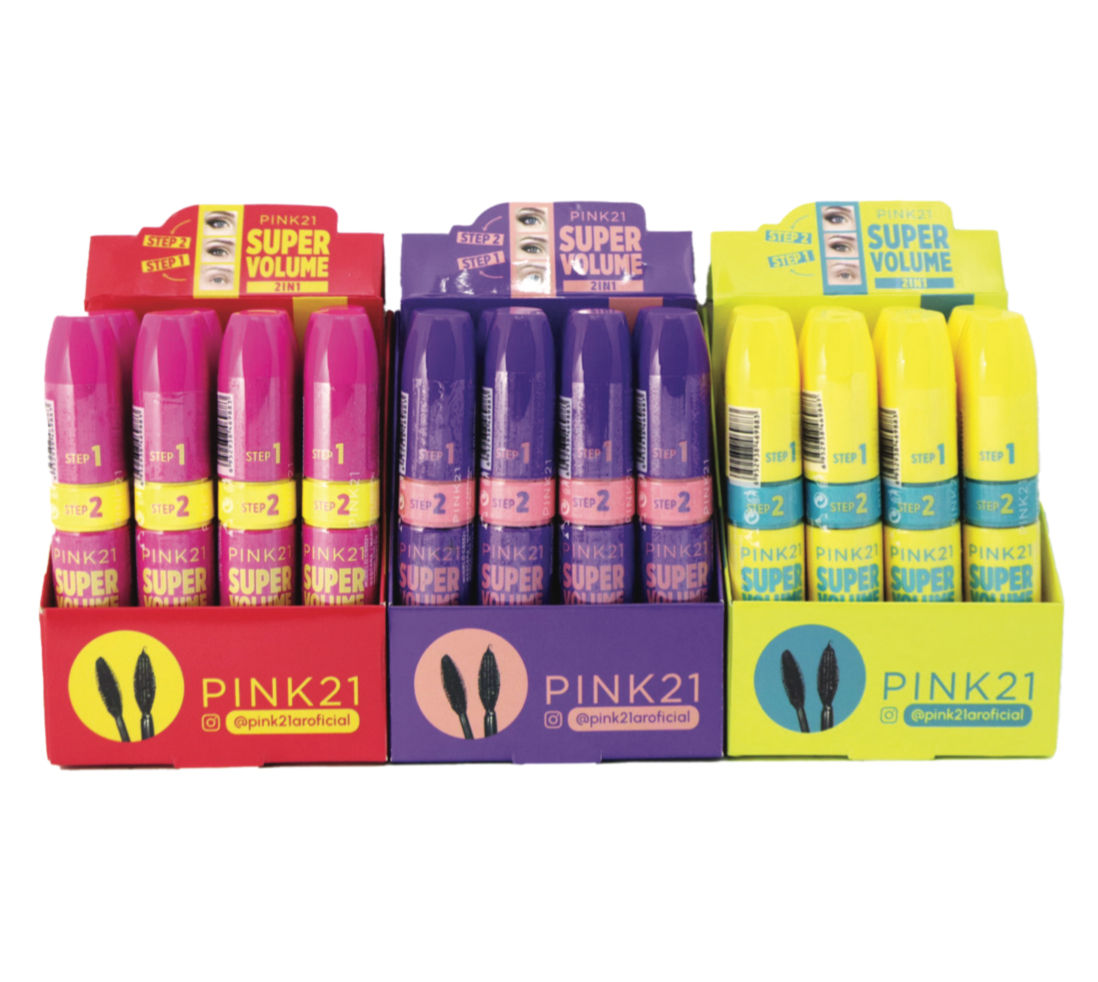 Súper Volume 2in1 Mascara X CAJA