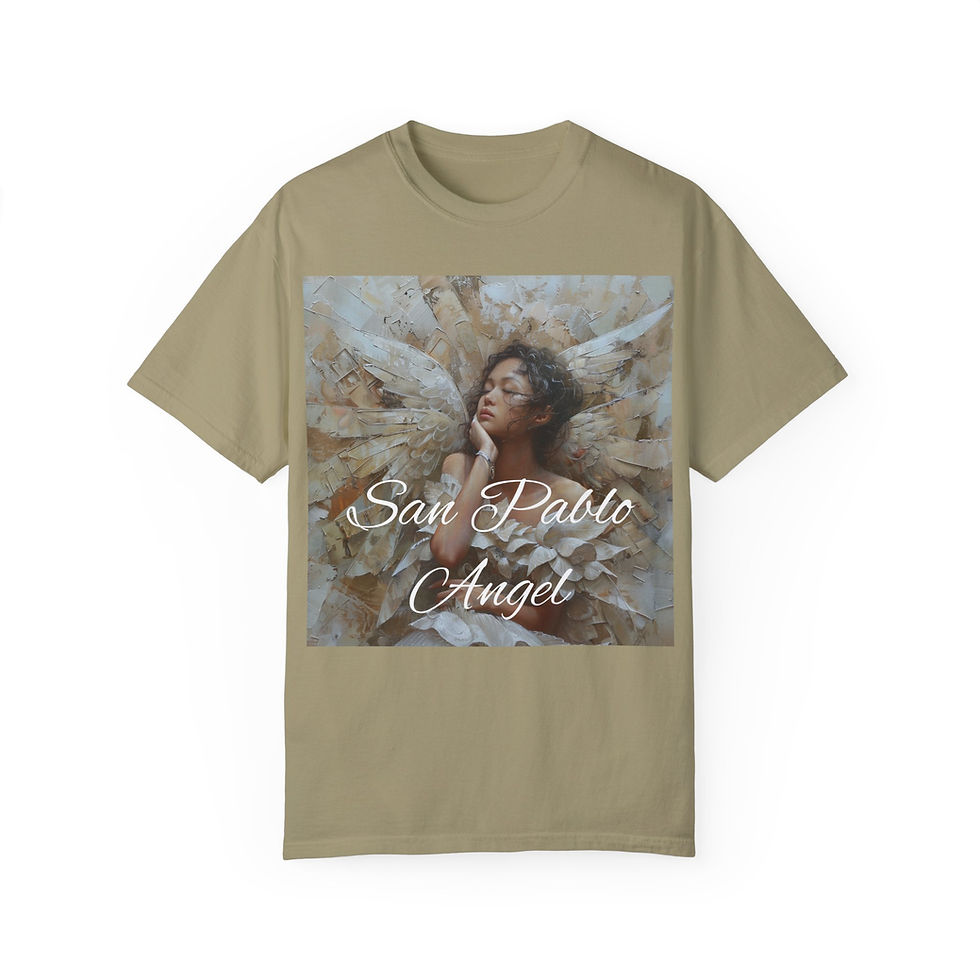 California Stylized T-Shirt - San Pablo AI Art