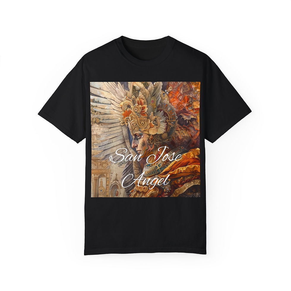 California Stylized T-Shirt - San Jose AI Art