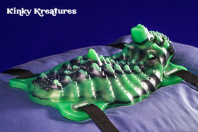 Horned Devil Pillow Strap Grinder toy Matt Grinding Pad Saddle Vibrating Fantasy Sex Toy