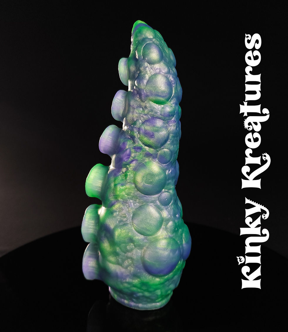 Thumbnail: Tentacle Vibrator Creature Silicone Fantasy Adult Toy