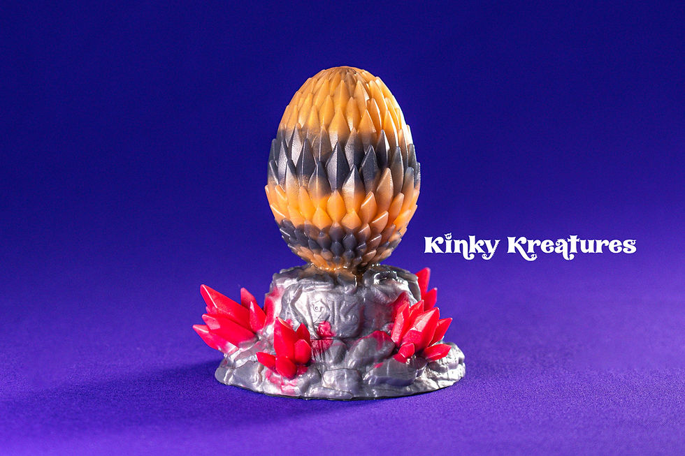 Thumbnail: Dragon Egg Butt Plug Creature Silicone Toy