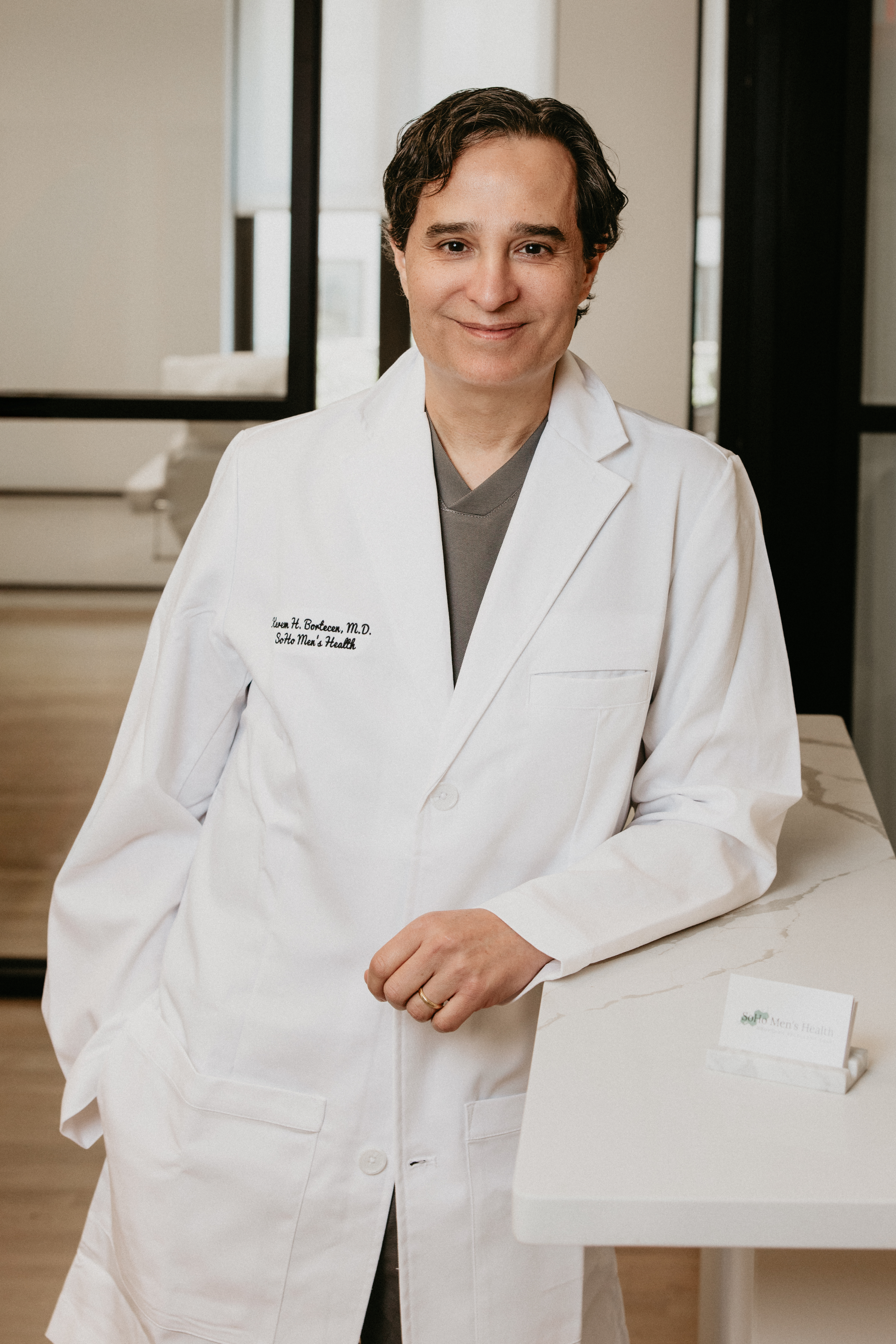 Dr. Kerem Bortecen, board-certified physician at SoHo Men's Health