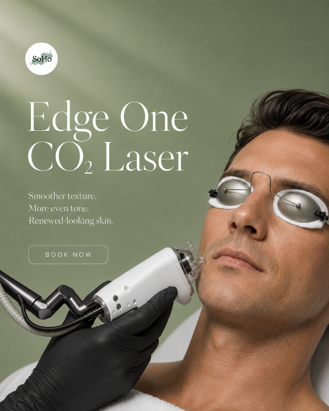 Edge One CO2 Laser treatment view