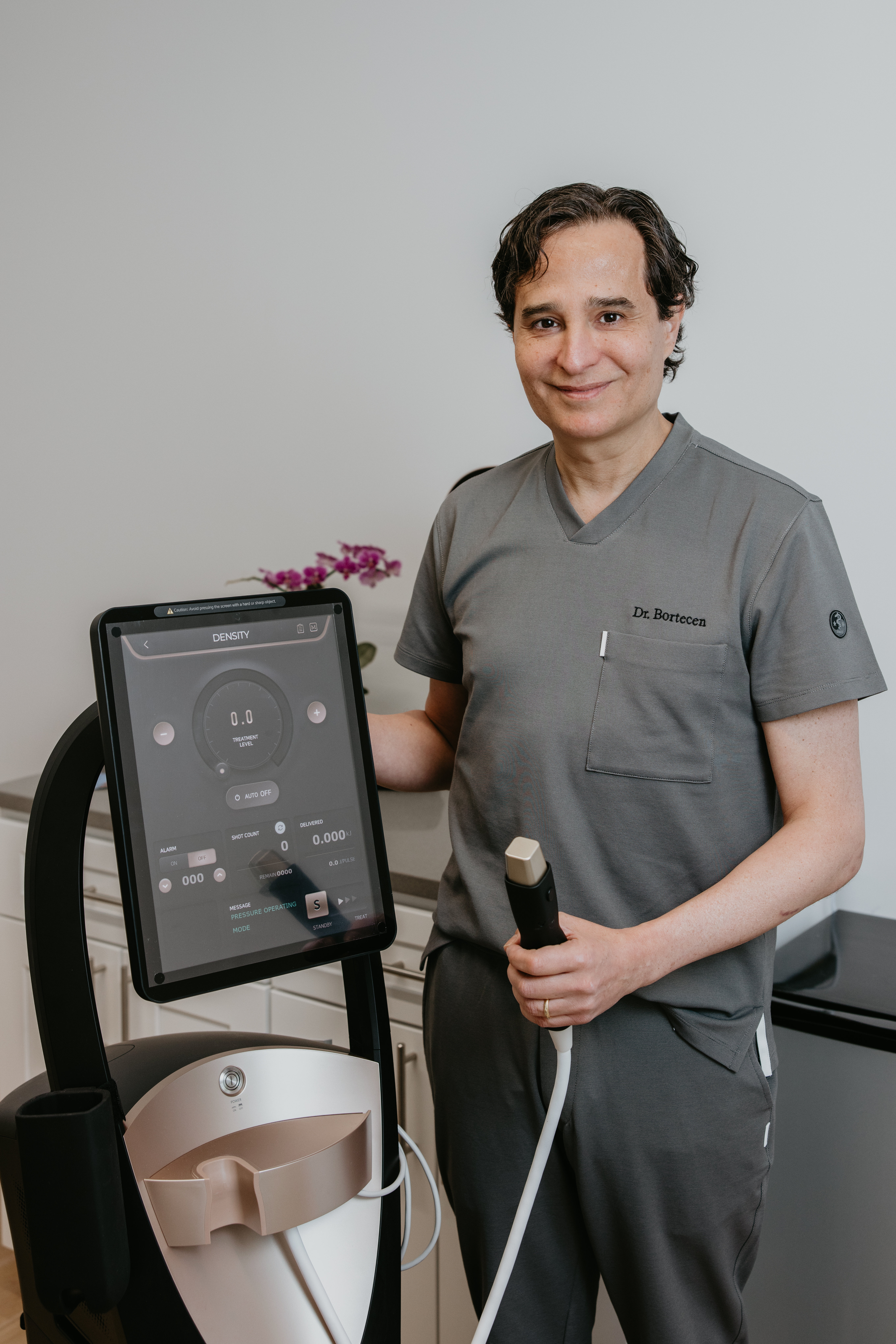 Dr. Kerem Bortecen SoHo Men's Health consultation
