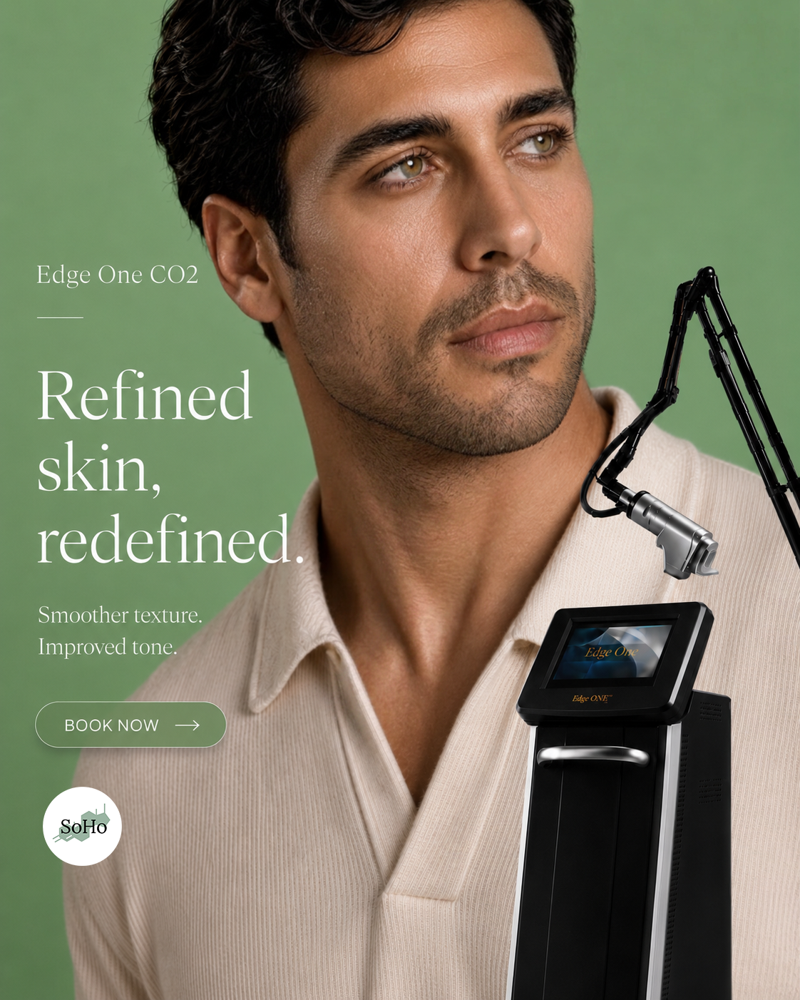 Edge One CO2 Laser close-up