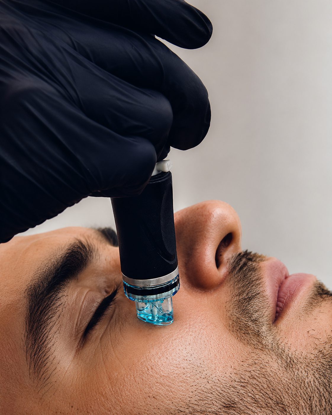 Dr Bortecen HydraFacial consultation
