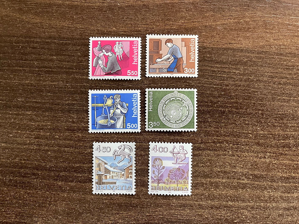 8.50 Briefmarken PostPac Economy