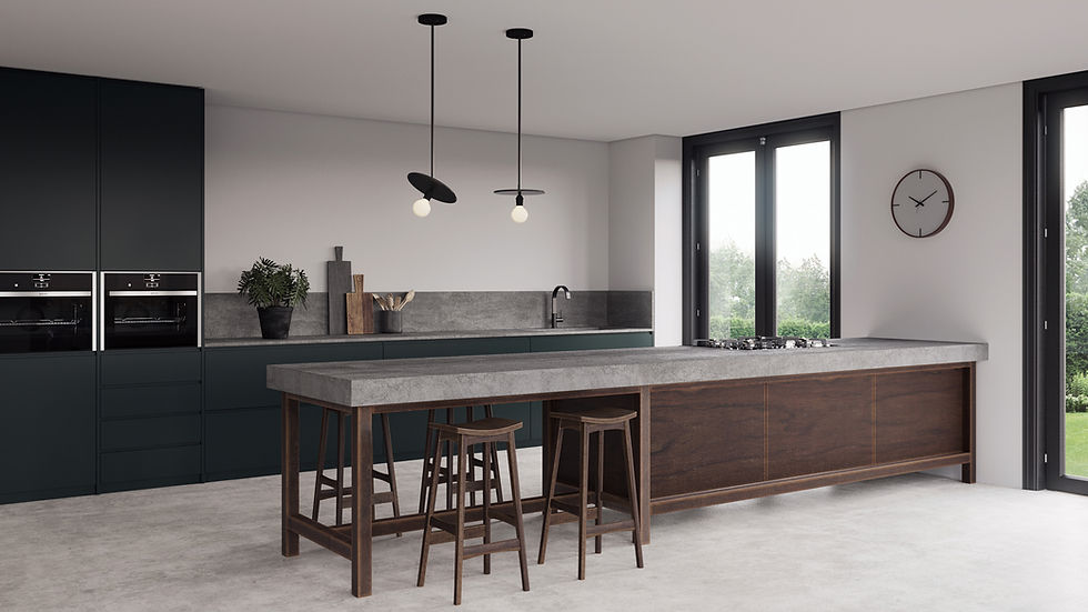 411 Concrita Porcelain Worktops by Caesarstone