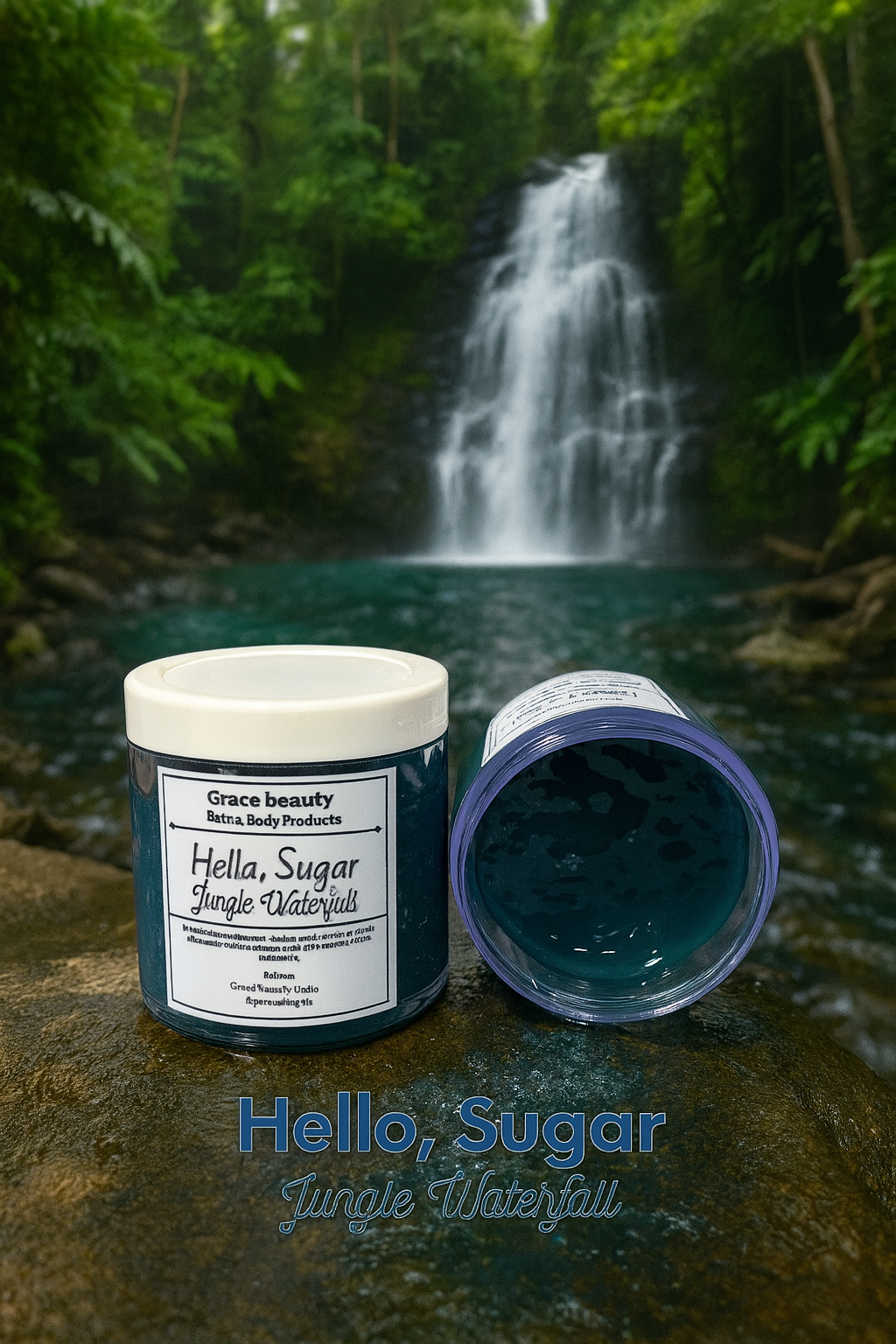 Hello Sugar"Jungle waterfall" Body scrub