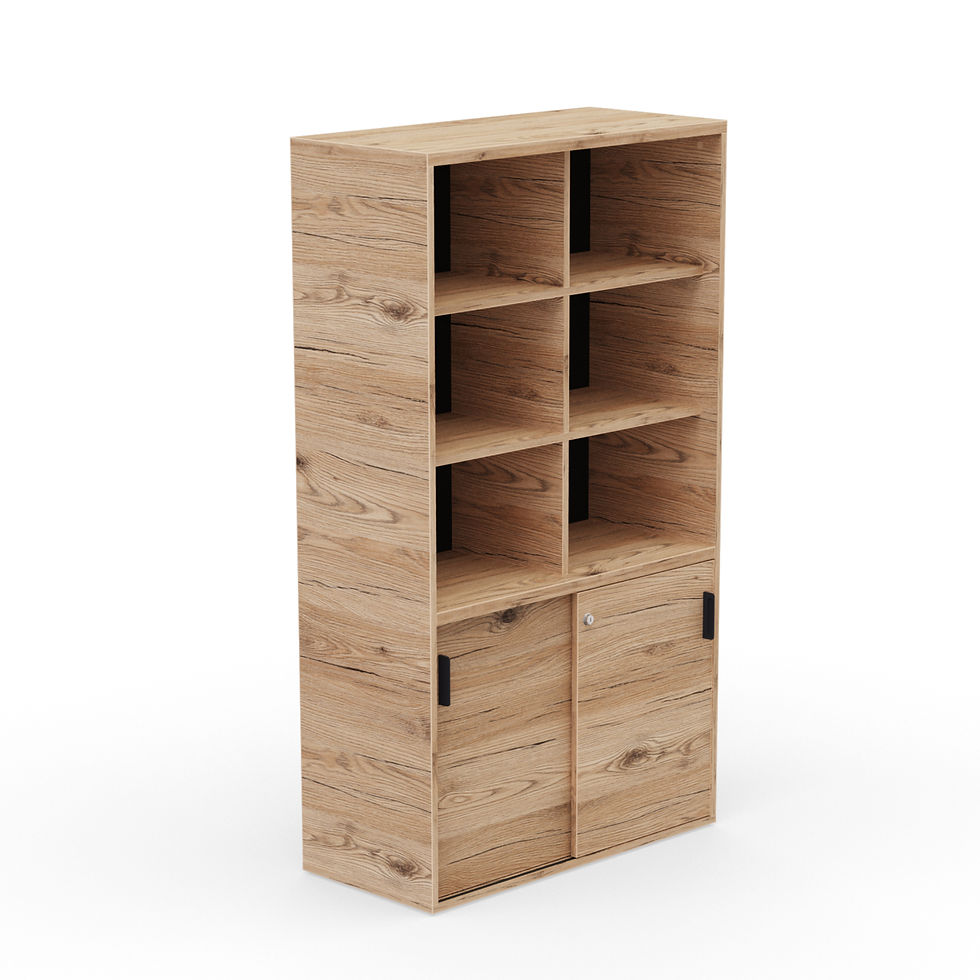 Miniature : Armoire à portes coulissantes avec niche KARA