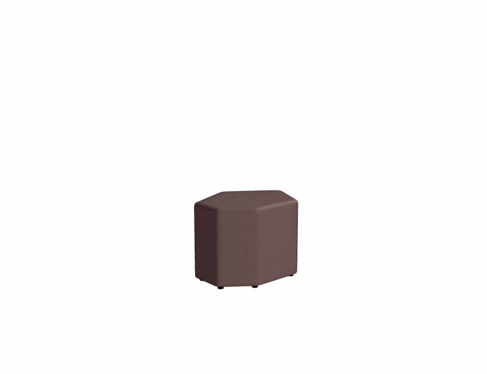 Thumbnail: Pouf AARON H. 44 cm