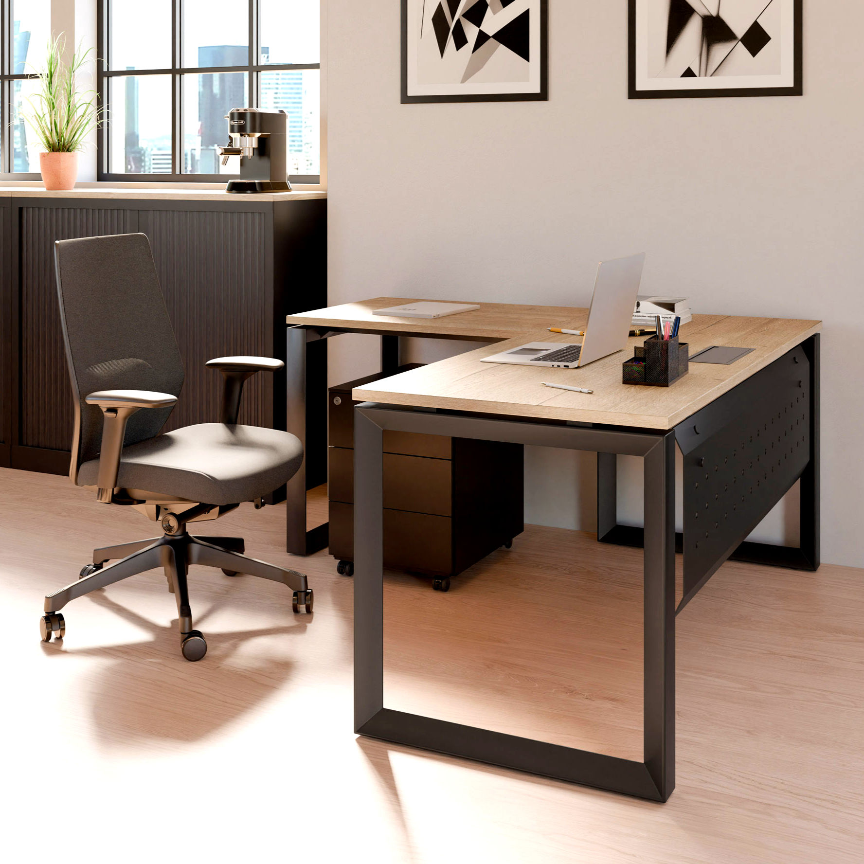 Bureau ROMY - Piétement O