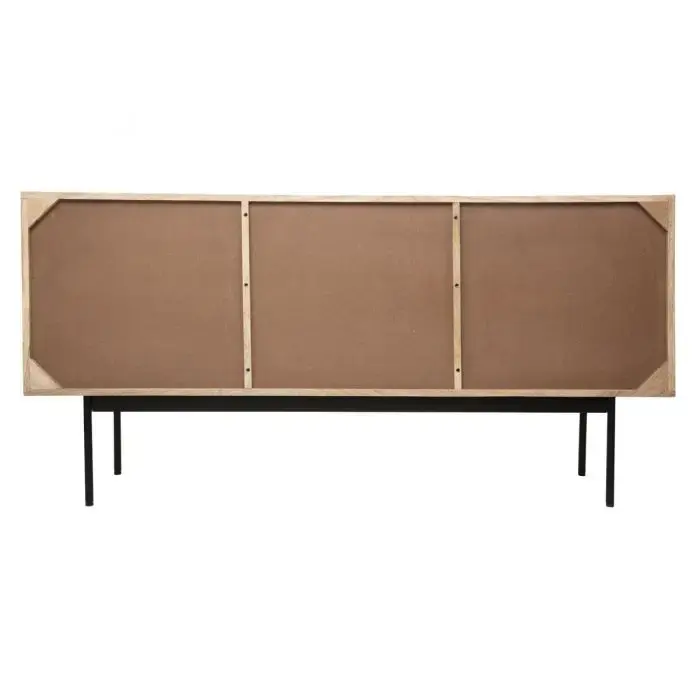 Miniature : Meuble TV BAOLI , métal & manguier, finition laquée