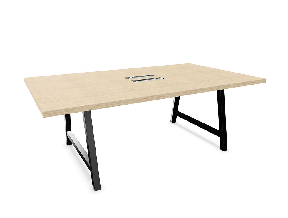 Thumbnail: Table de conférence ALTO - Piétement noir