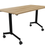 Miniature : Table rectangulaire avec plateau rabattable EUGENIE - Piétement Noir