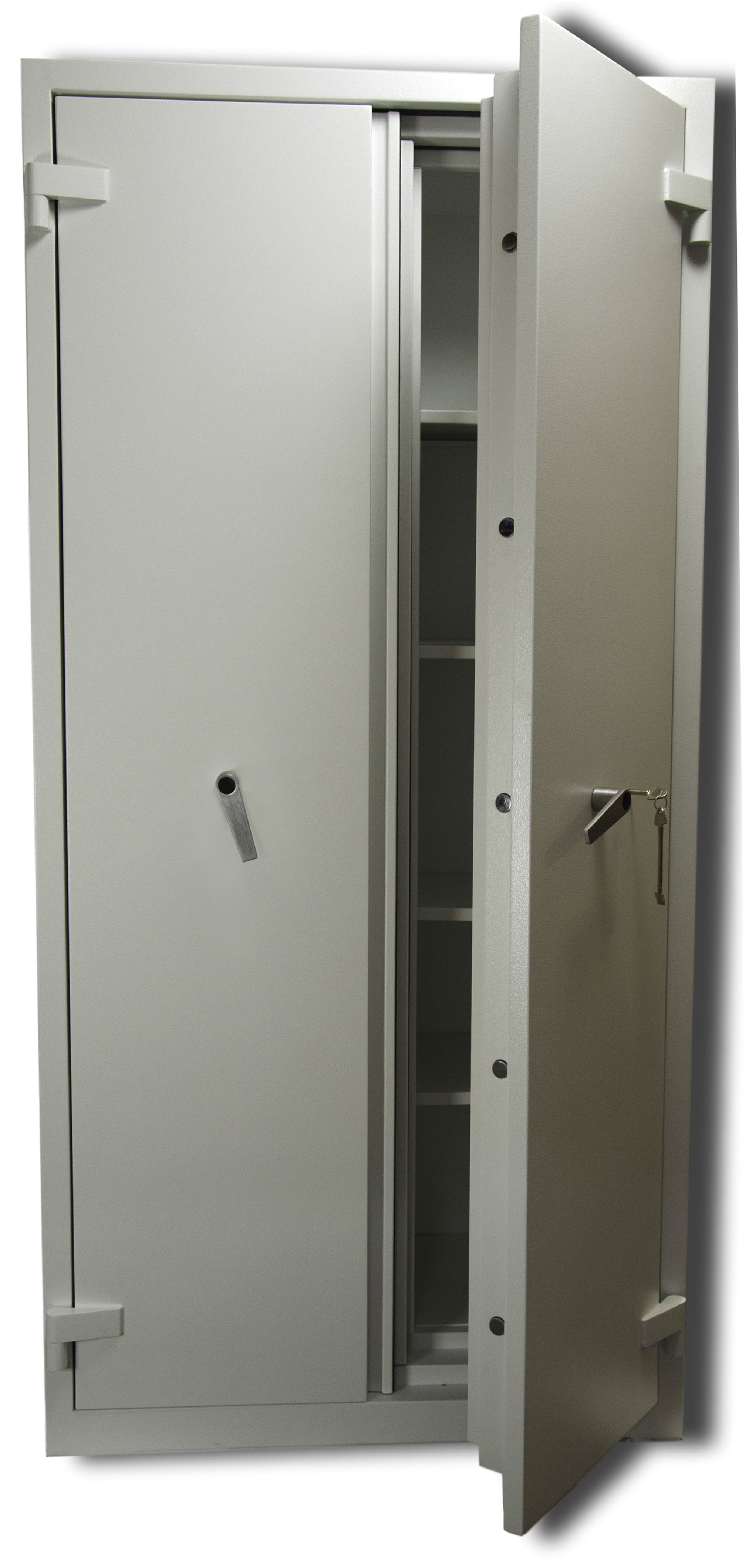 Armoire forte blindée ignifuge papier et anti-effraction FIRE 60 - 4 tablettes