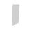 Thumbnail: Cloison mélamine Twins sur pied stabilisateur Blanc