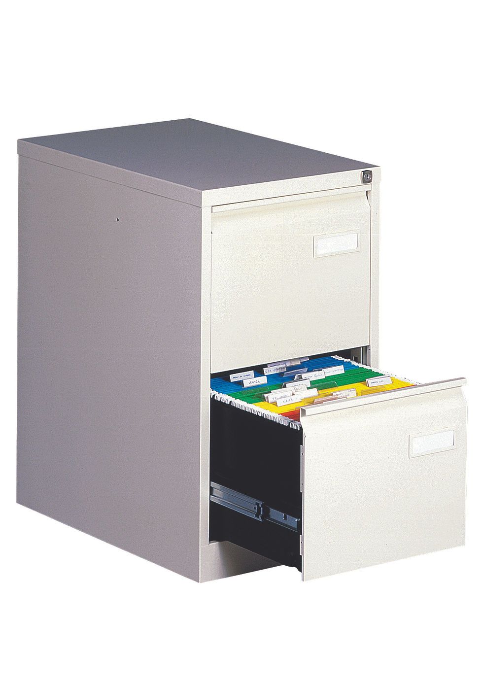 Miniature : Classeur à tiroirs pour dossiers suspendus - 2 tiroirs