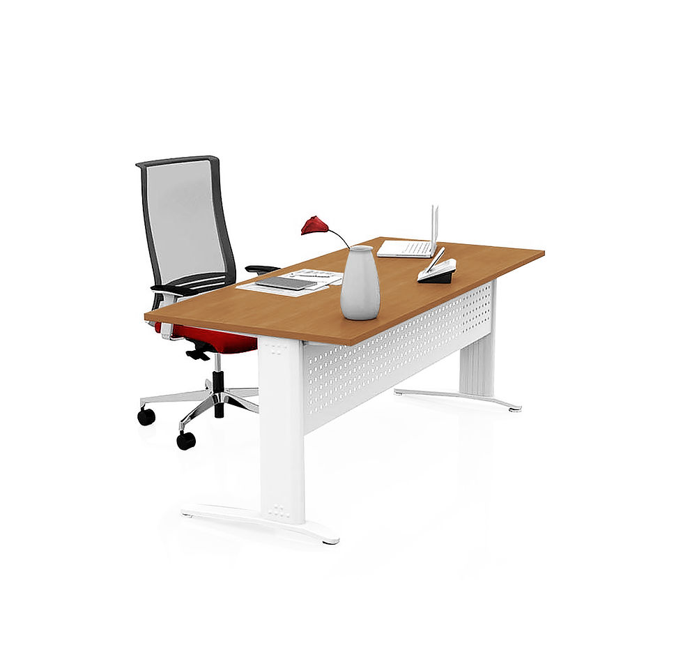 Thumbnail: Bureau Sumsum - Piétement blanc