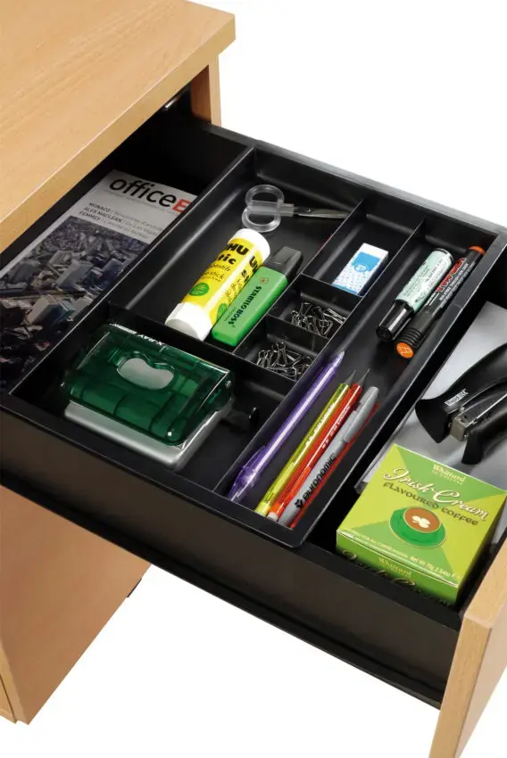 Thumbnail: Caisson mélamine mobile JOY - 2 tiroirs