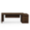 Thumbnail: Bureau direction avec caisson de rangement KARA