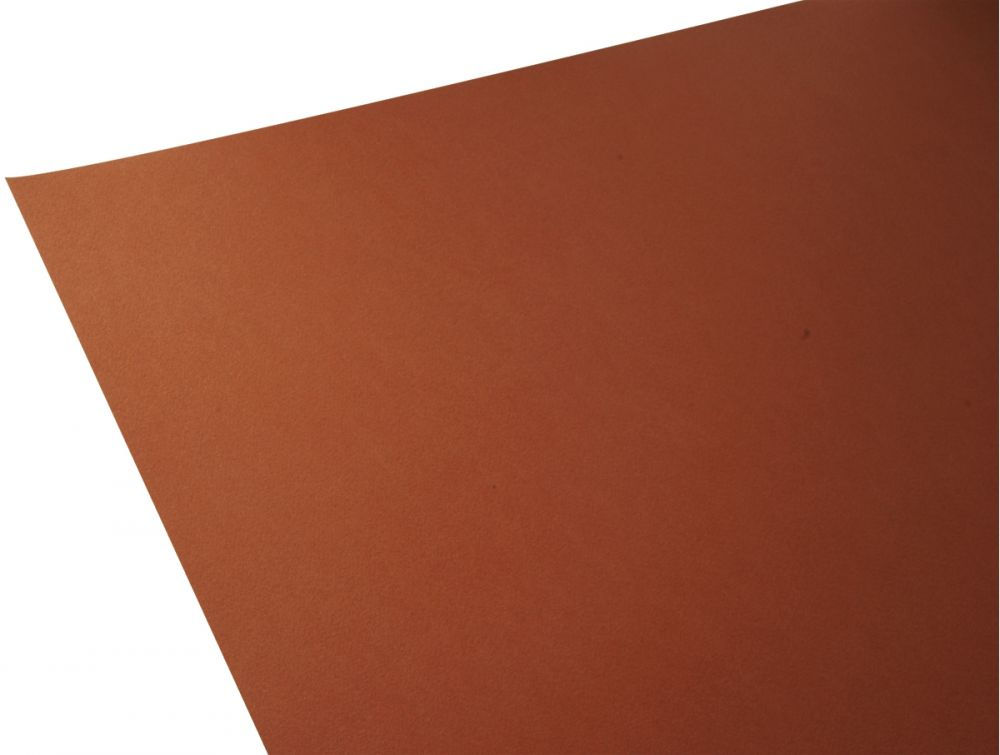 Paquet de 10 feuilles papier dessin couleur format 50x65 cm 160 g chocolat