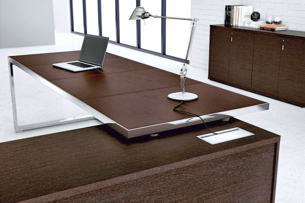 Thumbnail: Bureau droit sur meuble porteur ATLAS